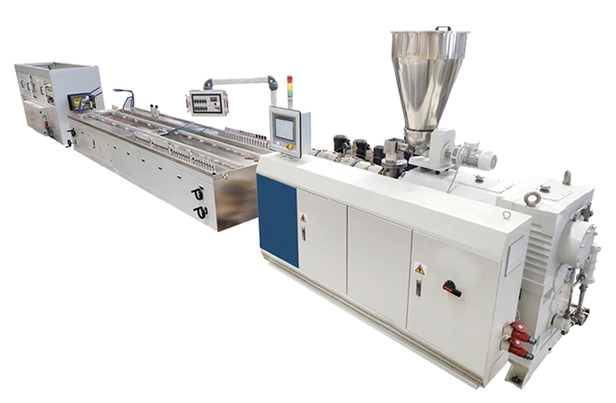 קו ייצור שוקת כבלים של PVC